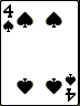 4 of Spades